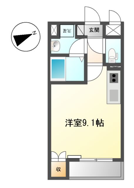 アメイジア(ameijia)玉川学園の間取り
