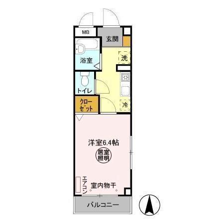 G・Mウエストハイツの間取り