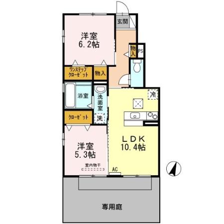 グランボヌールの間取り