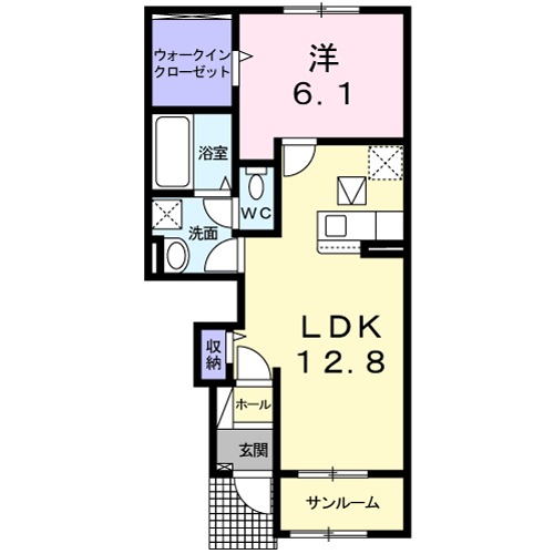 グラースの間取り