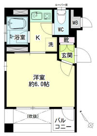 パレス新川崎の間取り