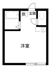 パンシオン 東大宮NO.1 A棟の間取り