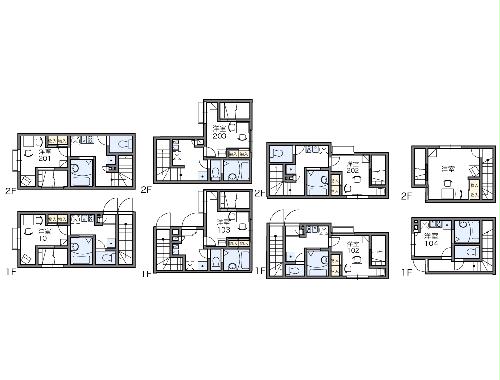 レオパレス末広の間取り