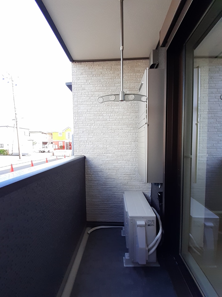 12/24 バルコニー