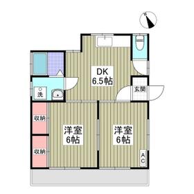 清水アパートFの間取り