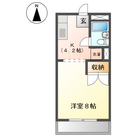 アポリネールハイムの間取り