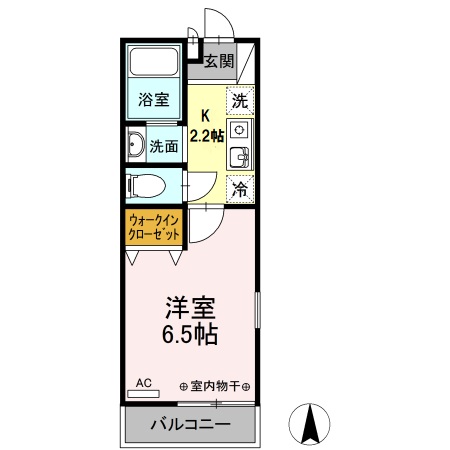 ストークコートⅡの間取り