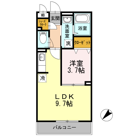 半夏生(ハンゲショウ)の間取り