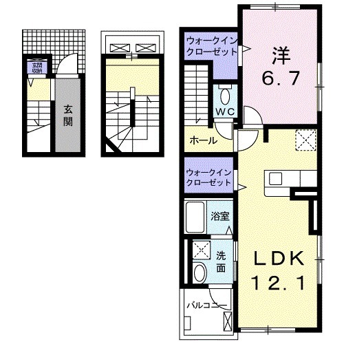 ボア ソルチの間取り