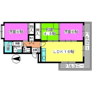 エルデ塩浜の間取り