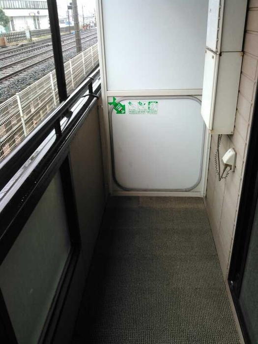 12/30 バルコニー