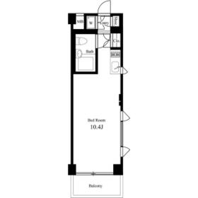 イプセ蒲田WESTの間取り