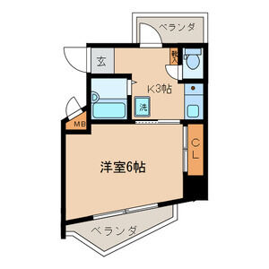 九州鴻池ビルの間取り