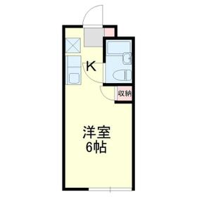 メゾンアランテBの間取り