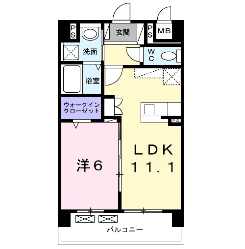 マリーナコートの間取り