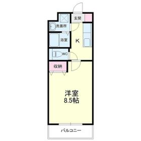 シャンボールIの間取り