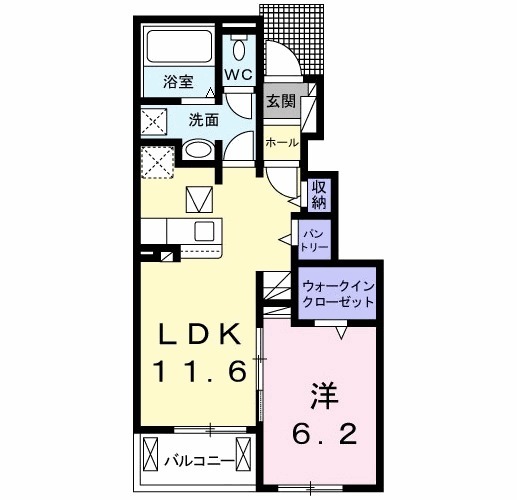 ティモアナⅡの間取り