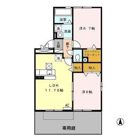 D’grance(ディーグランセ)の間取り