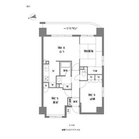 ラヴィータ谷塚駅前Ⅱの間取り