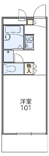 レオパレスソフィアの間取り