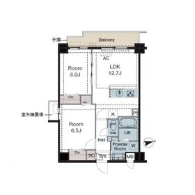 ラグゼナ東陽町の間取り