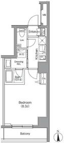 ボアビスタ門前仲町の間取り