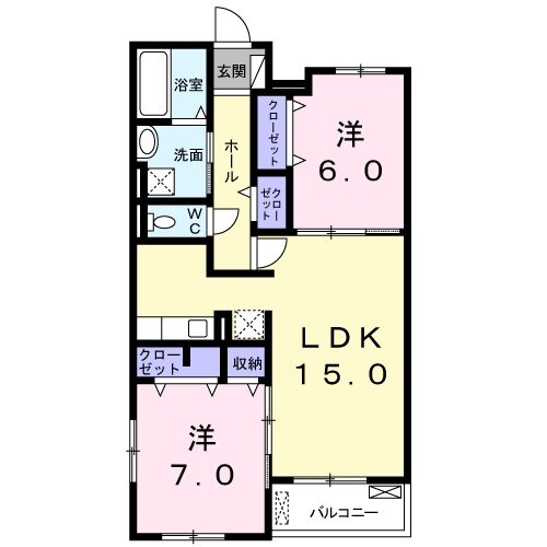 カルムの間取り