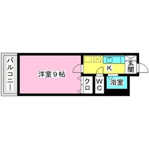 サンライズ香椎Ⅱの間取り