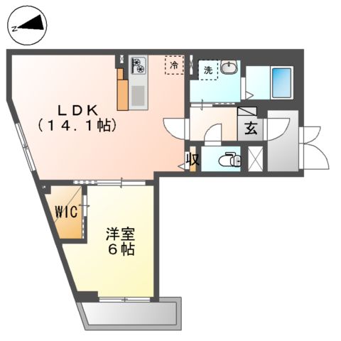 メゾン・ボヌール 大泉学園の間取り