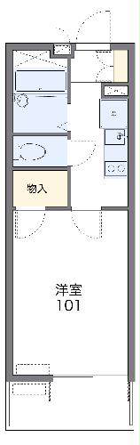 レオパレス光沙の間取り