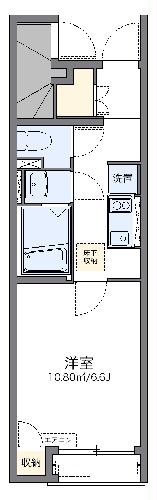 レオネクストK ひかりⅡの間取り