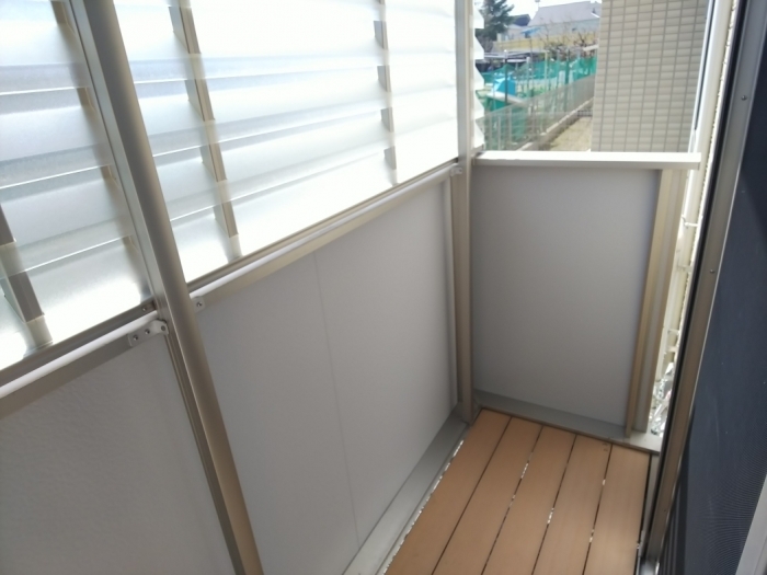 12/20 バルコニー