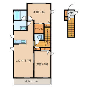 Shamaison Kの間取り