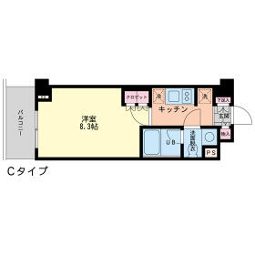エスティメゾン代沢の間取り