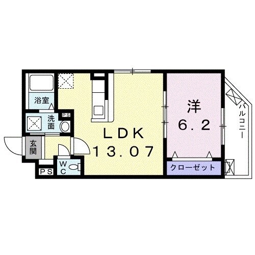 リ クラウド クルーの間取り
