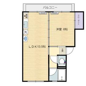 農住藤が丘団地6号棟の間取り