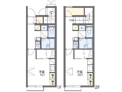 レオパレスカサグランデの間取り
