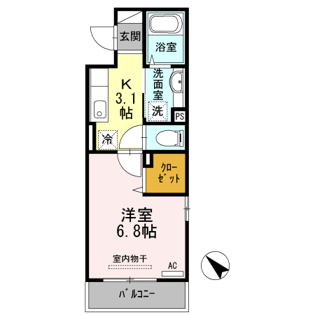 シャルマンの間取り