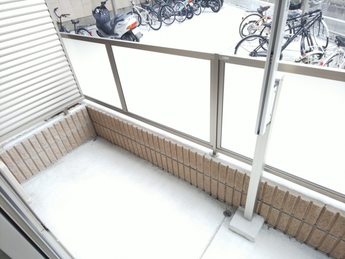 12/25 バルコニー