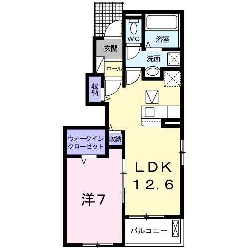 フローラの間取り