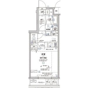 ディアレイシャス大須赤門通本町の間取り