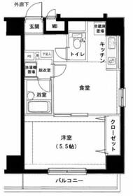 メインステージ大森本町の間取り