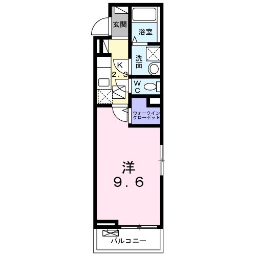グランエスト横浜Bの間取り