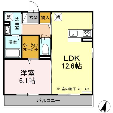 モンターニュロンドの間取り