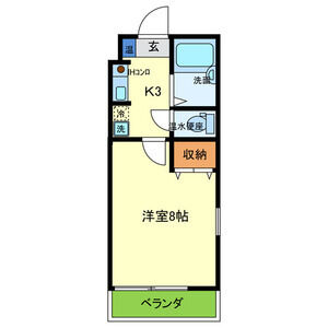 メゾンウッディⅡの間取り