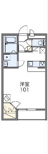 レオパレスドリーム118の間取り