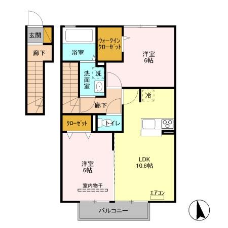サンモールの間取り