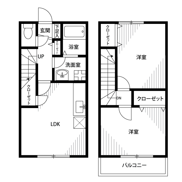 アムール 金谷の間取り