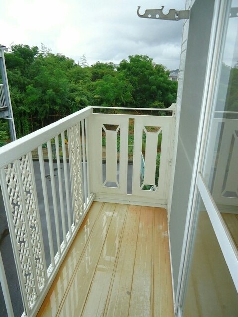 12/24 バルコニー