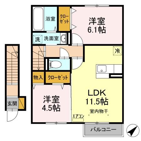 ル・ボアの間取り